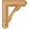 Ekena Millwork Olympic Craftsman Rough Sawn Bracket, Western Red Cedar, 6"W x 24"D x 28"H BKT06X24X28OLY04RWR - alternate 4
